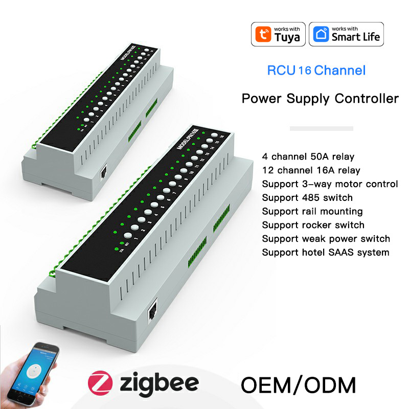 Tuya Smart Switch - RSH Tuya ZigBee 16 Channel 16A
