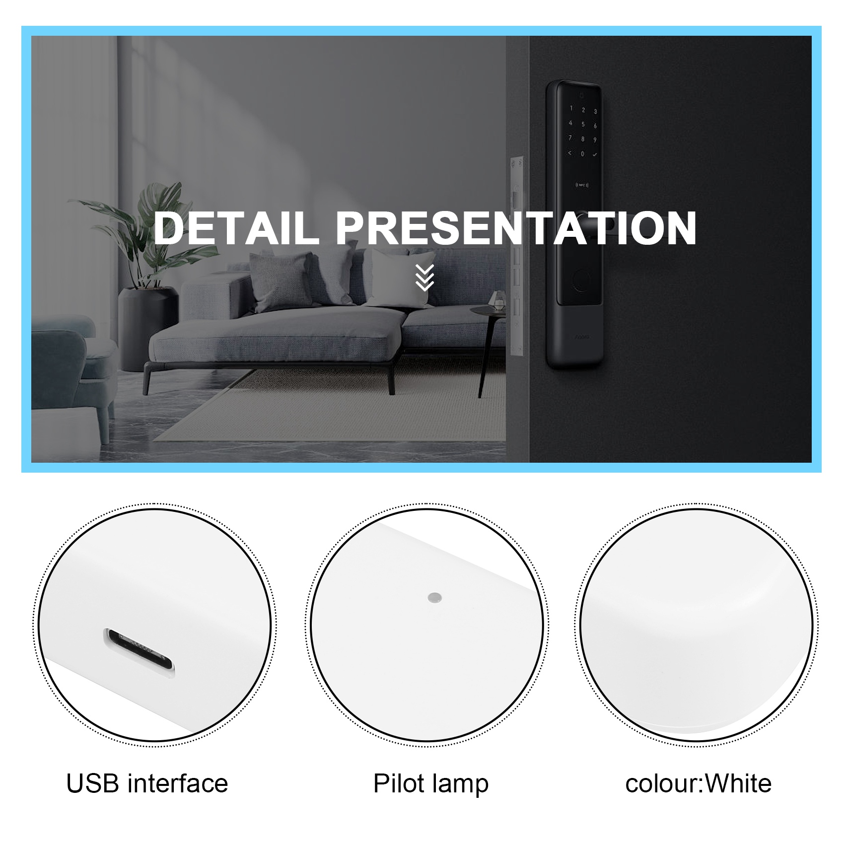 Smart Home Bridge - Bluetooth Wifi Gateway Fingerprint Password Smart