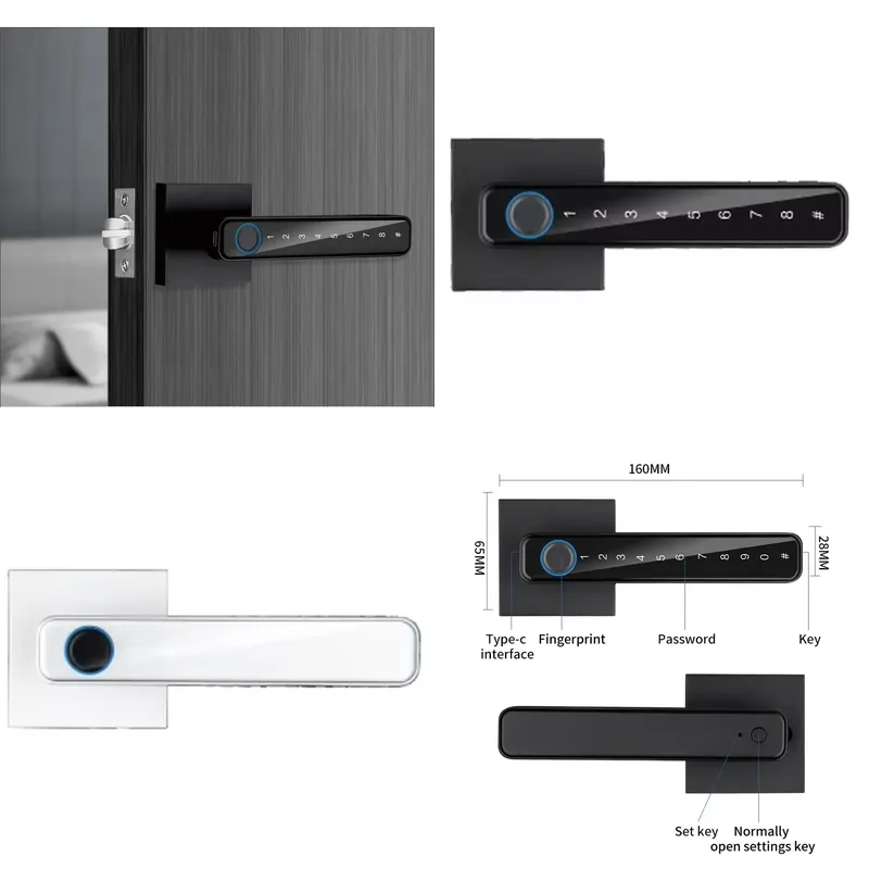 Smart Home App - High Quality Touch Screen Fingerprint Password
