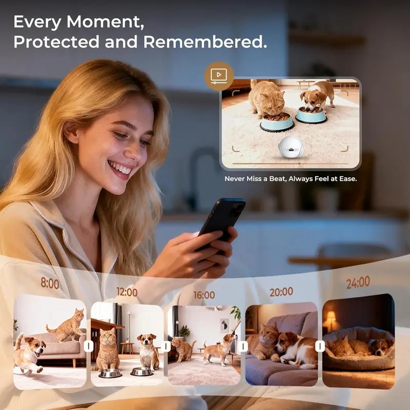 Movable Indoor Pet Robot Camer - đánh giá và giá Smart Home App
