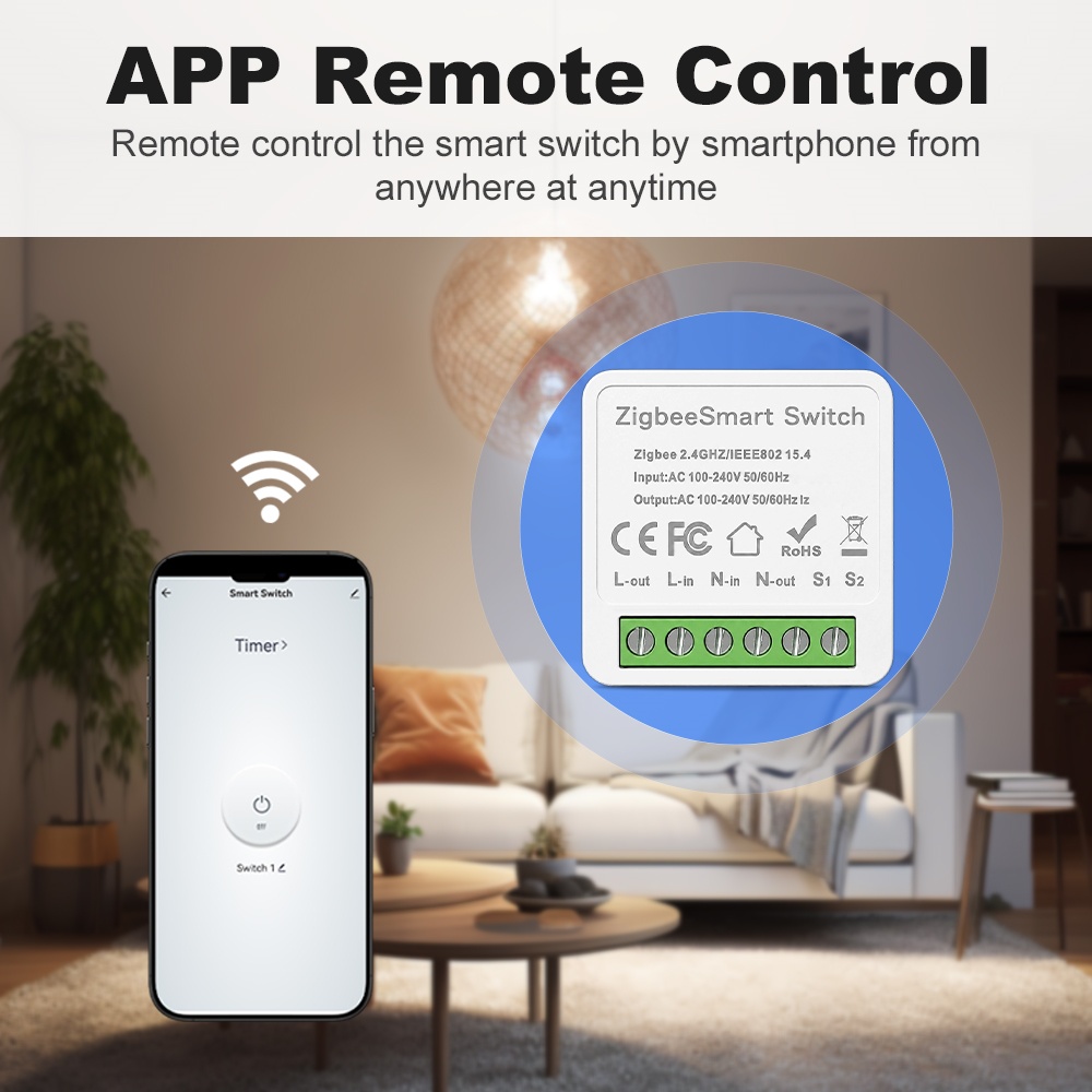 Manhot ZigBee 3.0 Switch Modul - đánh giá và giá Tuya Smart Switch