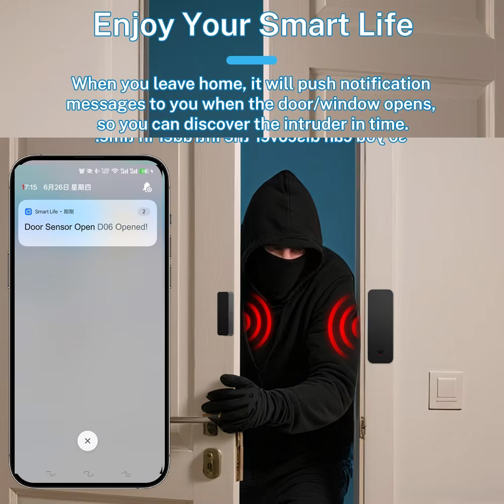 Tuya Zigbee 3.0 Door Window Se - đánh giá và giá Smart Home For Windows