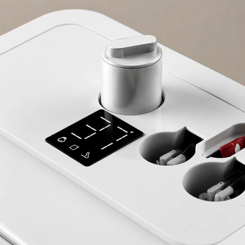 White Smart Toilet Square Bowl - đánh giá và giá Smart Home App