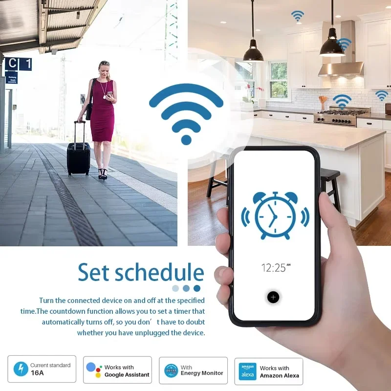 WiFi or Zigbee 3.0 EU Smart Pl - đánh giá và giá Smart Home Utilities