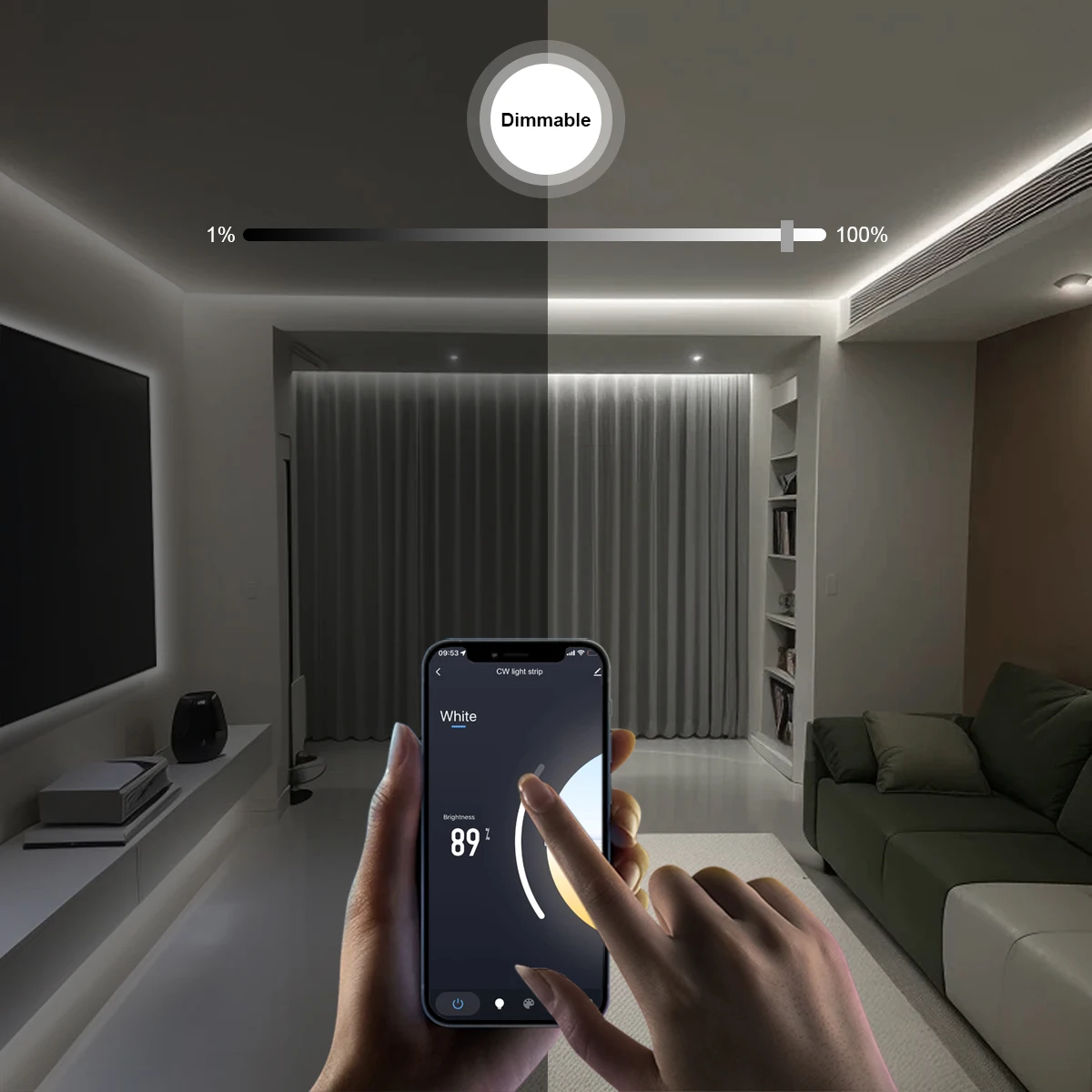 Zigbee 3.0 CCT 2700K-6500K Dim - đánh giá và giá Smart Home For Windows
