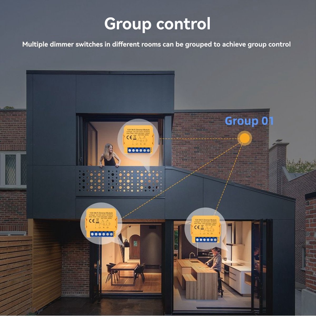 Compatible Tuya WiFi Dimmer Sw - đánh giá và giá Smart Home With Plc