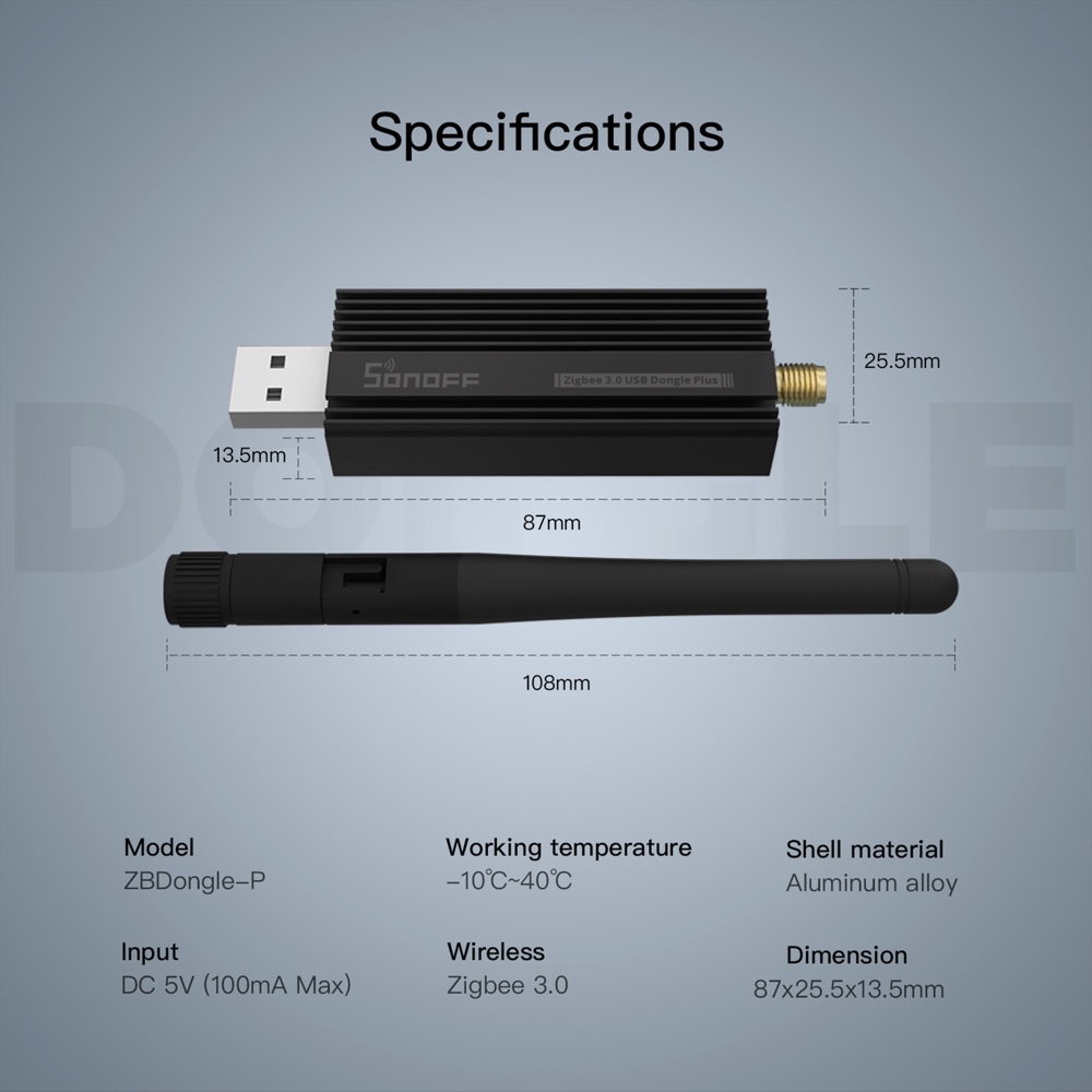 1/5 Chiếc SONOFF ZB Dongle-P Z - đánh giá và giá Smart Home Mqtt