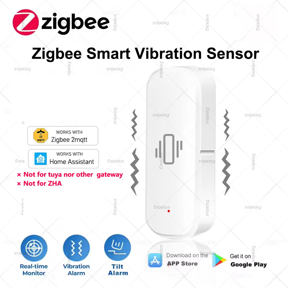 Zigbee Smart Vibration Sensor  - đánh giá và giá Smart Home Assistant