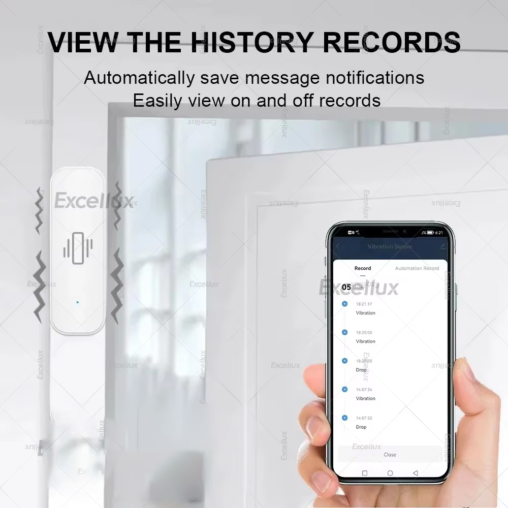 Zigbee Smart Vibration Sensor  - đánh giá và giá Smart Home Assistant