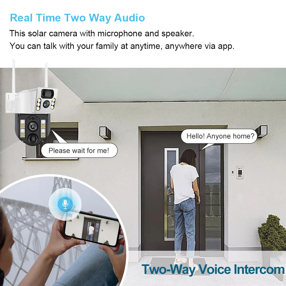 WiFi/4G Solar Camera IP CCTV S - đánh giá và giá Smart Home For Windows