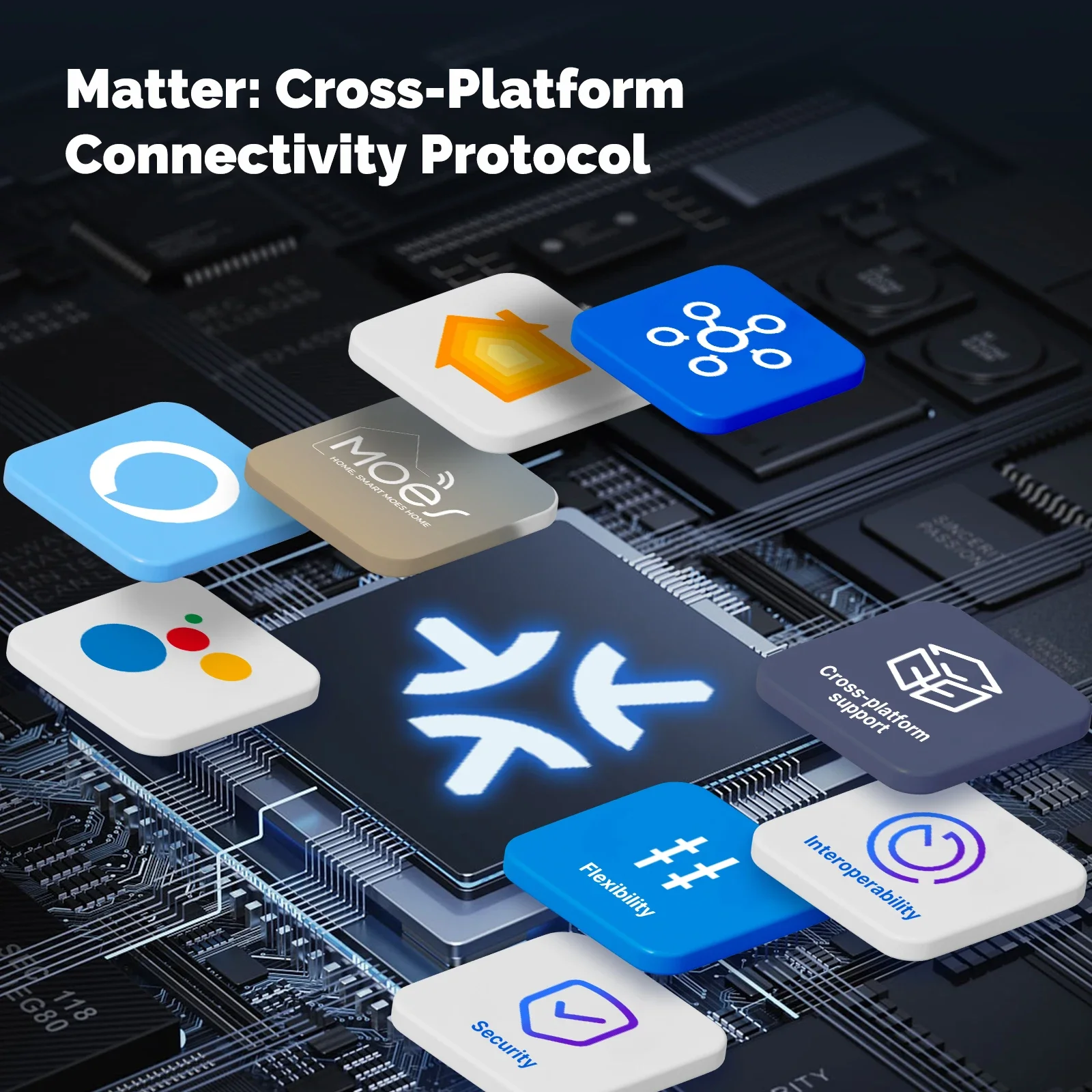 MOES Matter Tuya WiFi Smart Li - đánh giá và giá Tuya Smart Switch