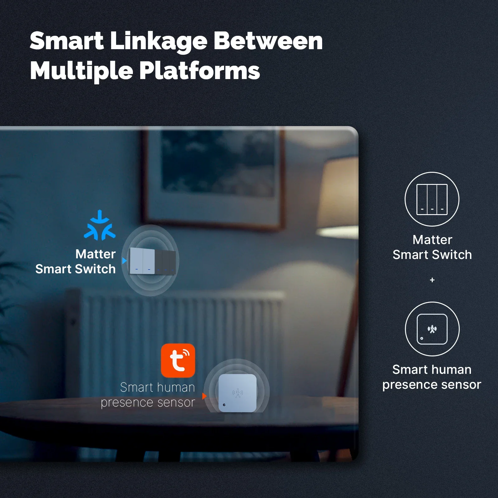 MOES Matter Tuya WiFi Smart Li - đánh giá và giá Tuya Smart Switch