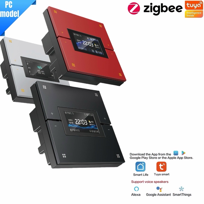 PC Model M9Pro Tuya Zigbee Sma - đánh giá và giá Tuya Smart Switch
