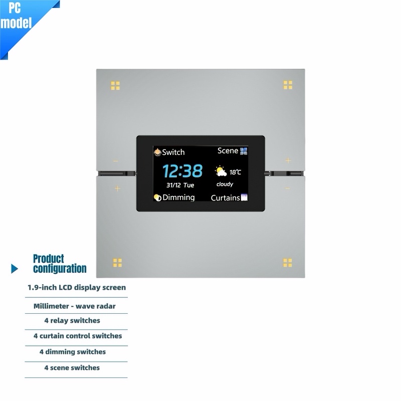 PC Model M9Pro Tuya Zigbee Sma - đánh giá và giá Tuya Smart Switch