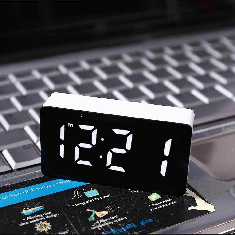 LED Electronic Watch Mirror Al - đánh giá và giá Smart Home Utilities