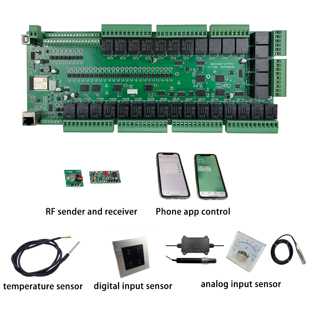 KC868-A32 ESP32 Wifi  RS232 US - đánh giá và giá Smart Home Mqtt