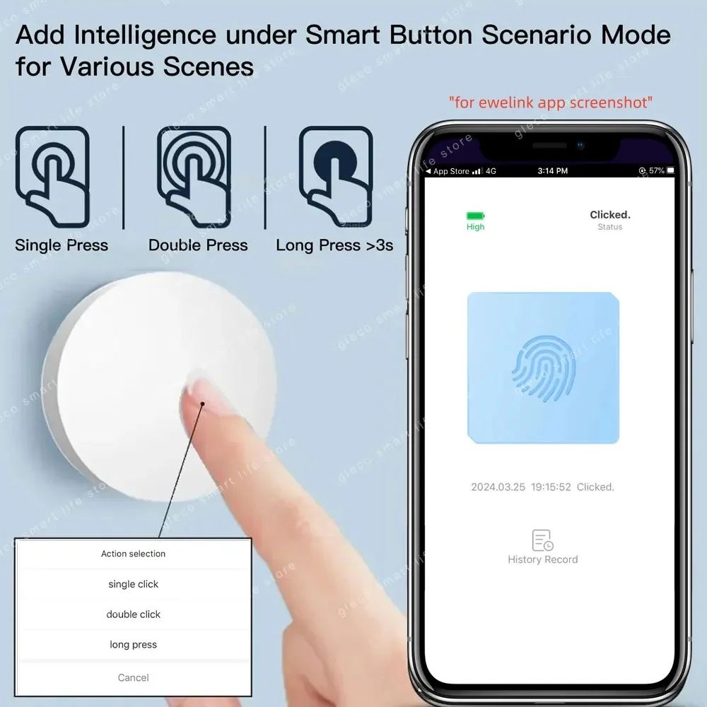 Zigbee Scene Button Push Switc - đánh giá và giá Smart Home Bridge