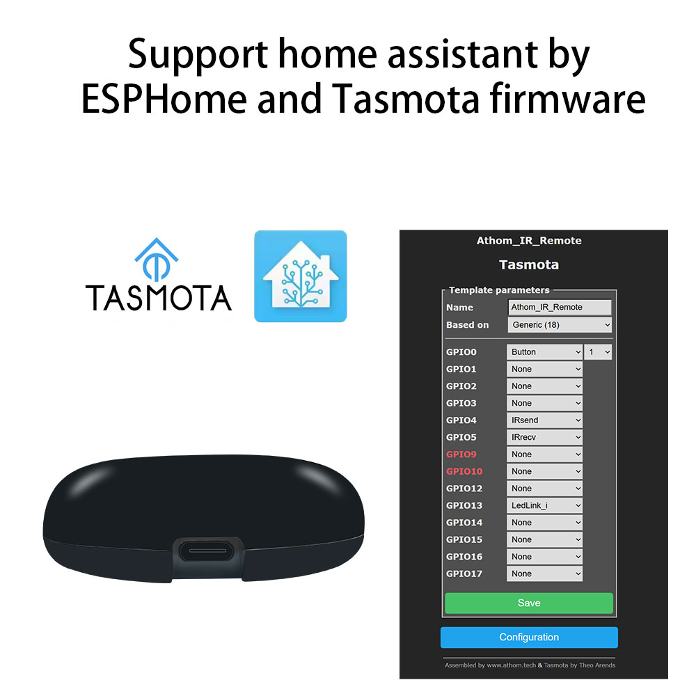 Tasmota MQTT IR Remote Control - đánh giá và giá Smart Home Mqtt